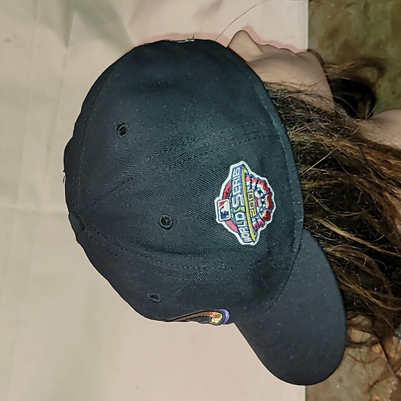 Vintage. Made in USA. 2001 World Series. Arizona Diamondbacks. Fitted size 7 1/4 - Picture 14 of 14